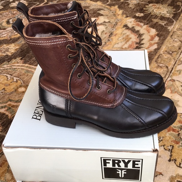 frye duck boots